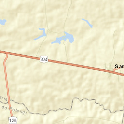 Santa Maria Street Map