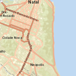 Natal Street Map