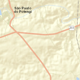 São Paulo do Potengi Street Map