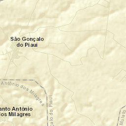 São Gonçalo do Piauí Street Map