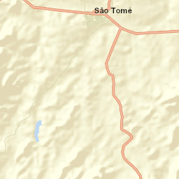 São Tomé Street Map