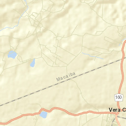 Vera Cruz Street Map