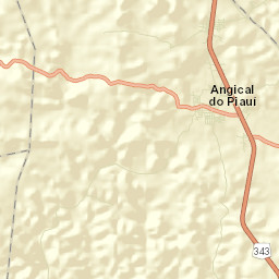 Angical do Piauí Street Map