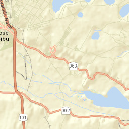 Nísia Floresta Street Map