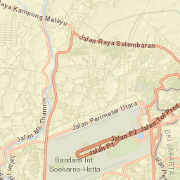 Teluknaga Street Map