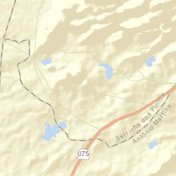Serrinha dos Pintos Street Map