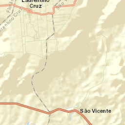 São Vicente Street Map