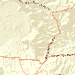 Kabupaten Serang Street Map