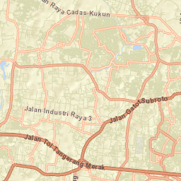 Pasarkemis Street Map