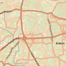 Kota Administrasi Jakarta Barat Street Map