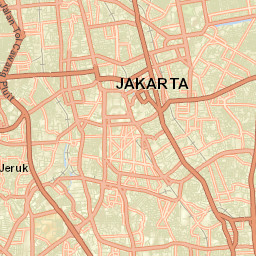 Jakarta Street Map