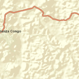 Mbanza Congo Street Map