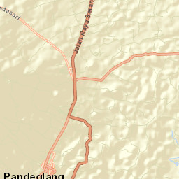 Pandeglang Street Map