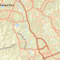Ciputat Street Map