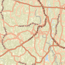 South Tangerang Street Map