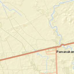 Pamanukan Street Map