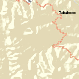 Tabalosos Street Map