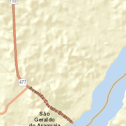 São Geraldo do Araguaia Street Map