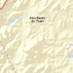 São Bento do Trairí Street Map