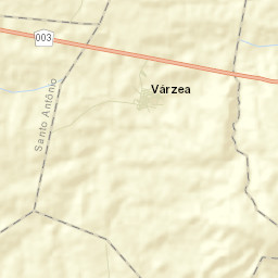 Várzea Street Map