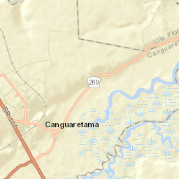 Canguaretama Street Map