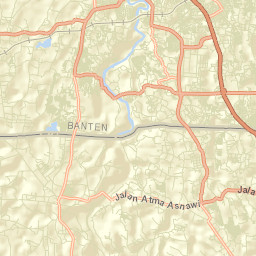 Serpong Street Map