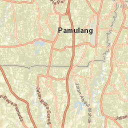 Pamulang Street Map