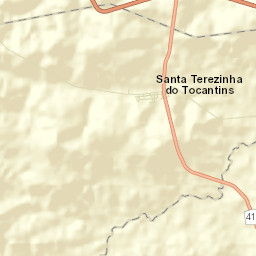 Santa Terezinha do Tocantins Street Map