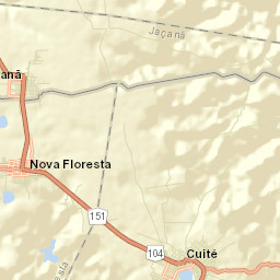 Nova Floresta Street Map