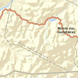 Monte das Gameleiras Street Map