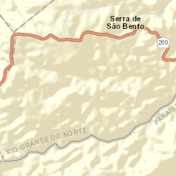 Serra de São Bento Street Map