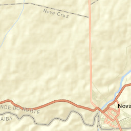 Nova Cruz Street Map