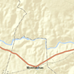Montanhas Street Map