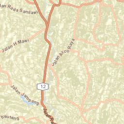 Parung Street Map