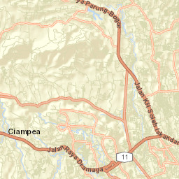 Ciampea Street Map