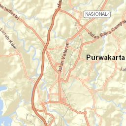 Purwakarta Street Map