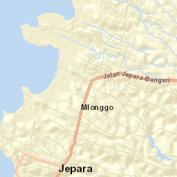 Mlonggo Street Map