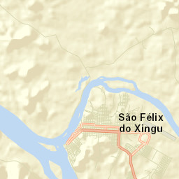 São Félix do Xingu Street Map