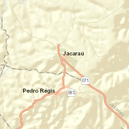 Jacaraú Street Map