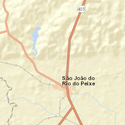 São João do Rio do Peixe Street Map