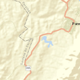 Parelhas Street Map