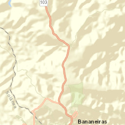Bananeiras Street Map