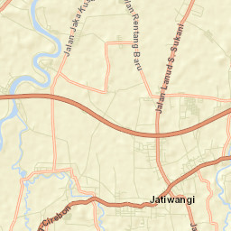 Jatiwangi Street Map