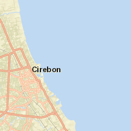 Kota Cirebon Street Map