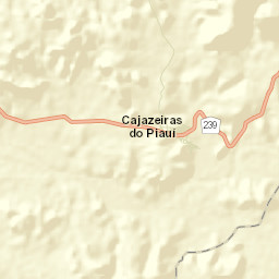 Cajazeiras do Piauí Street Map