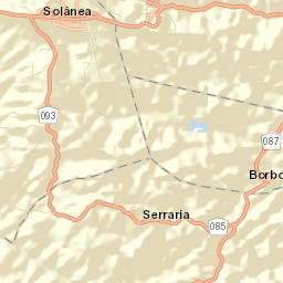 Borborema Street Map