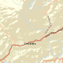 Kabupaten Sumedang Street Map