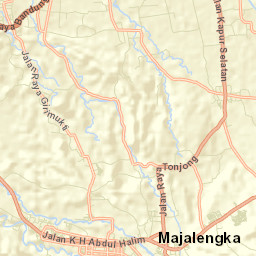 Majalengka Street Map