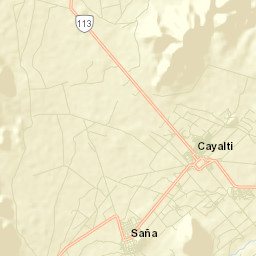 Saña Street Map