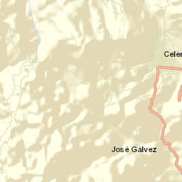 Celendín Street Map